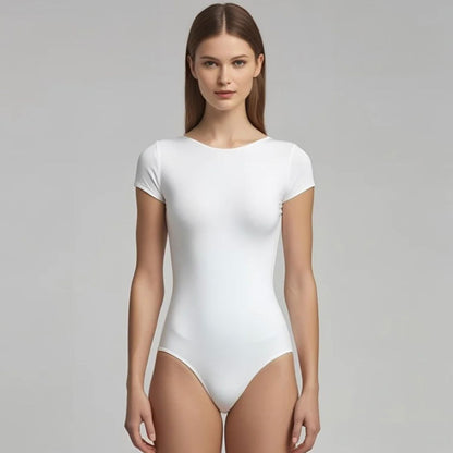 Body perla manga corta